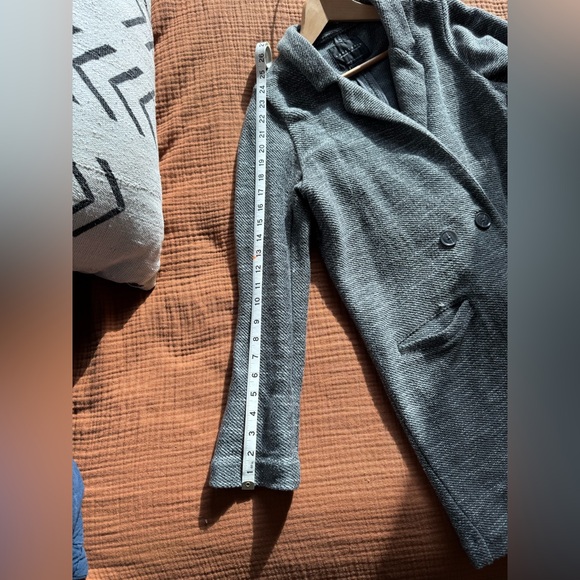 Anthropologie Sanctuary Longline Knit Blazer Gray Size XS - Picture 7 of 13